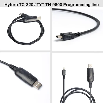 USB-линия за програмиране за Baofeng Уоки Токи UV5R BF-888S BF - T1 9RPLUS DM1701 UV3R HYT Radio For TC320 TC500S Zastone M7 line