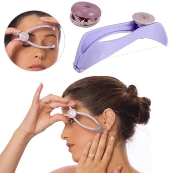 Body Лицето Spring Threading Epilator Hair Remover Defeatherer Slique САМ Makeup Beauty Tool For Писма Eyebrow Face Care Machine