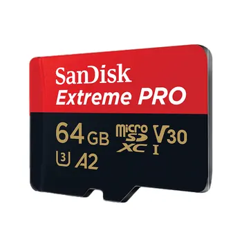 SanDisk Micro SD Card 16GB 32GB MicroSDHC карта памет 64GB 128GB 256GB MicroSDXC EXTREME PRO V30 U3 4K UHD TF карта