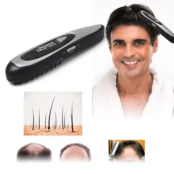 Led електрически лазер растеж на косата с гребен и четка за коса косопад стоп растат гребен лечение на електрически инфрачервен стимулант за стайлинг на коса