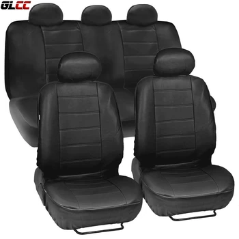 GLCC покриване на автомобилни седалки дишащ протектор столчето за кола е подходящ за повечето столчета за автомобил с 30шт куки столче за кола протектор автомобилни аксесоари