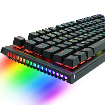 ZUOYA x61 е Wired Mechanical Gaming Keyboard RGB Mix Осветен Keyboard Anti-ghosting Blue Red Switch For Game Laptop PC Russian US