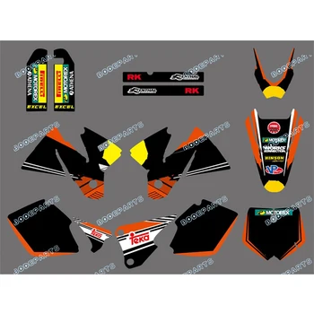 Рб Logo Мотор Dirt Bike SX Graphics Decals стикер за мотоциклет КТМ SX MXC 125/250/380 /400/520 1998 1999 2000 2001