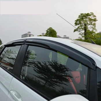 За Toyota Corolla 2007-2013 пластмасов прозорец козирка вентилационни завеси за защита срещу Слънце и дъжд дефлектор гвардия за Honda Civic 4 бр./компл.
