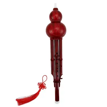 Muspor Китайската традиционна тиква Hulusi Тыквенная флейта C/Bb професионален етнически музикален дървен духов инструмент за начинаещи подаръци