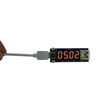 Жена USB зареждане на спусъка led дисплей волтметър амперметър 5V / 9V / 12V / 15V / 20V / PPS PD2. 0 PD3. 0 Type-C USB стръв за зарядно устройство