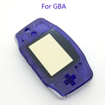 Корпус Shell Case Cover + Screen Lens Protector + Stick Label за Gameboy Advance GBA конзола нов за GBA жилища