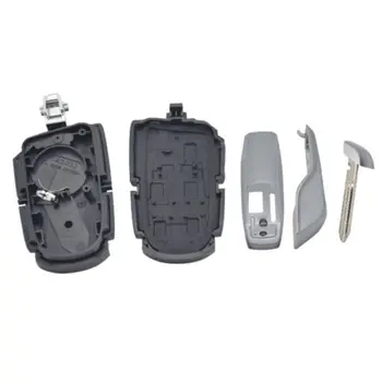 Подмяна на KEYECU Smart Remote Key Shell Case 4 Button Button Light за Maserati Ghibli Quattroporte - FCC: M3N-7393490