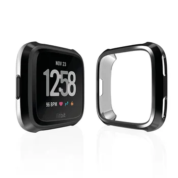 Пълно защитно покритие за Fitbit Versa Band Case покритие обвивка за Fit Versa Watch Screen защитен калъф capa