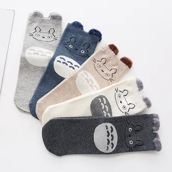 Симпатично Луд Чорапи Cat Чорапи-5 Чифта / Серия Високо Качество Дамски Модни Забавни Чорапи