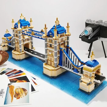 Pzx World Architecture The Tower Bridge of London 3D-модел на си САМ 