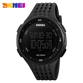 SKMEI луксозна марка за Мъжки спортни часовници 50 м водоустойчив цифров led военни часовници мъжки ежедневни външна Електроника ръчен часовник