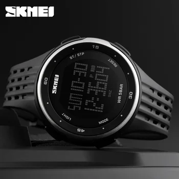 SKMEI луксозна марка за Мъжки спортни часовници 50 м водоустойчив цифров led военни часовници мъжки ежедневни външна Електроника ръчен часовник