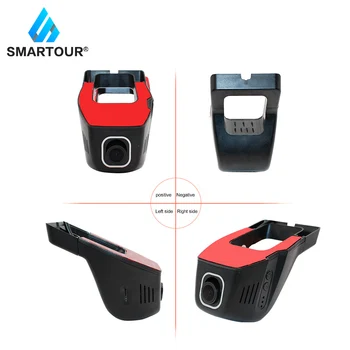 Smartour WiFi автомобилен видеорекордер 1080P HD нощен версия на камерата на колата на широкоъгълен автомобил тире кам шофиране записващо видео