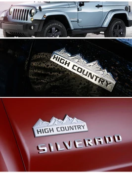 Снежна планина висока държава автомобил икона емблемата на стикер стикер за Jeep Wrangler JK Compass, Grand Cherokee Patriot Liberty Renegade