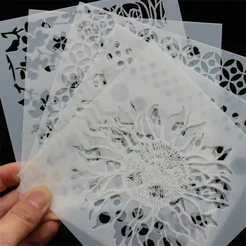 YPP ЗАНАЯТИТЕ 12 бр./компл. многостенни листове за DIY scrapbooking / фотоалбум декоративно щамповане САМ хартиени карти занаяти