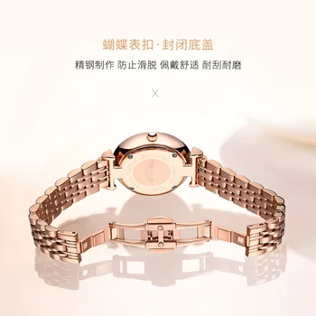 Reloj Mujer GUANQIN Luxury Brand дамски часовници златен пълен Стоманена гривна кварцови часовници дамски модни часовници Relogio Feminino