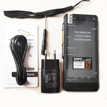 Inrico S300 4G LTE Band POC ПР мрежово Радио, wifi Сим-карта ZELLO / REAL ПР Android Уоки Токи водоустойчив IP67 4600 mah