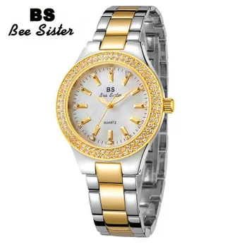 BS bee sister най-високо качество, водоустойчиви дамски часовници Кварцови модни луксозни маркови дамски часовници подарък за жени ръчни часовници за жени