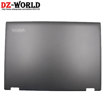 Нова оригинална черна обвивка на горния капак на LCD делото делото за лаптоп Lenovo Ideapad Yoga 520-14IKB 5CB0N67386 AP1YM000700