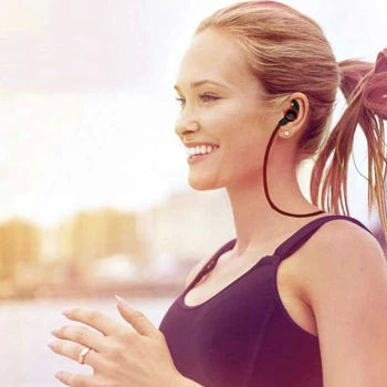 Спортна Безжична Bluetooth Слушалка Виси 4.1 Стерео Безжични Спортни Двойни Слушалки За Мобилни Универсални Музикални Слушалки