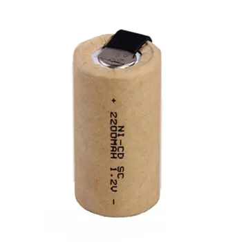 1-20pcs отвертка електрическа бормашина SC батерии 1.2 V 2200mah Sub C Ni-Cd батерия с електрически инструменти раздел NiCd SUBC клетка