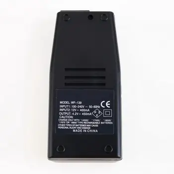 Многофункционално зарядно устройство WF-139 за 18650 14500 18500 17670 17500 литиево-йонна батерия US EU AU UK Plug