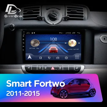 Android, 10.0 system Car DVD Multimedia player for Mercedes/Benz на Smart Fortwo 2011 2012 2013 WiFi BT Радио стерео GPS