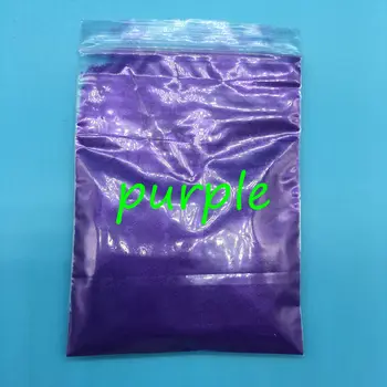 500 г / чанта за търговия на Едро перла на прах пигмент лилав цвят слюда на прах перлен пигмент за боя и печат на козметичен