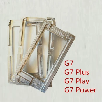 LCD външно стъкло подравняване на разпоредбите на лепило мухъл алуминиева метална форма за Motorola Moto G7 Plus Power Play