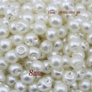 8 мм косое дупка перлени копчета на яката дрехи декоративни аксесоари и бижута аксесоари перлени копчета на едро