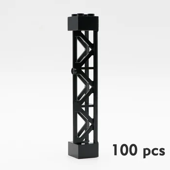 City Building Blocks Military Accessories Support Stent Column 2x2x10 Pillar car Toys ww2 Compatible Техника parts bulk Bricks