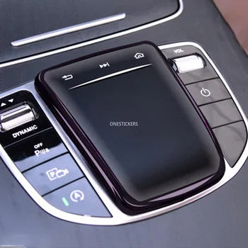 За Mercedes Benz E C S V G GLC GLS Class W213 W205 X253 автоаксесоари, централна конзола Media Mouse Shell на защитно покритие на екрана