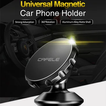 CAFELE Универсален магнитен кола на телефона на 360 ротация на GPS на мобилен телефон за кола поставка за iphone X Huawei P20 Pro Samsung S9