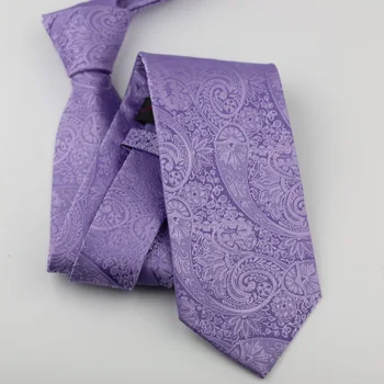 ЛАММУЛИН вратовръзки, мъжки класически плътен цвят лилаво Пейсли жаккардовый вратовръзка официална вратовръзка мода вратовръзка на сватбата вратовръзка Gravatas Corbata