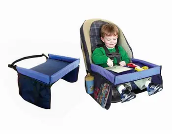 Наскоро водоустойчив столче за кола тава детски играчки, бюро за съхранение на хранителни продукти, детска количка титуляр за деца пътуване хранене се пие в колата