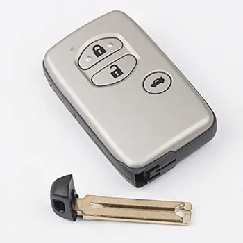 ДАКАТУ подмяна на 2/3/3+1 бутон на дистанционното на ключа на автомобила калъф за Toyota Prius Land Cruiser Highlander Avalon Prado Smart KEY CASE