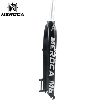 MEROCA M6 МТБ планинско колоездене предната вилка ultralight твърд 26/27.5/29 инча дисковата спирачка