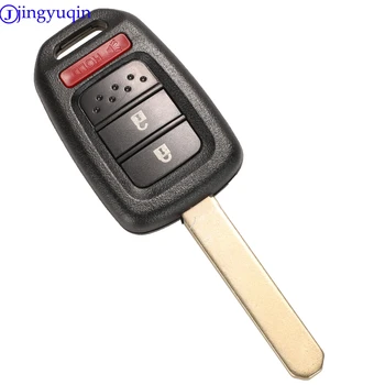 Jingyuqin Remote Key Fob за Honda 2013-CRV 2013-2017 Accord, Civic Fit MLBHLIK6-1T ID47 313.8/433 Mhz