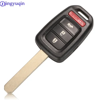 Jingyuqin Remote Key Fob за Honda 2013-CRV 2013-2017 Accord, Civic Fit MLBHLIK6-1T ID47 313.8/433 Mhz