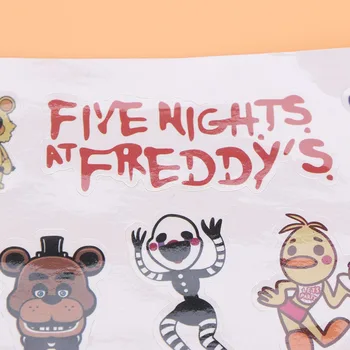10 бр./лот Five Nights at Freddy's FNAF characters Sticker Фреди Chica Office Тарталети Baby Ballora мотивационни етикети