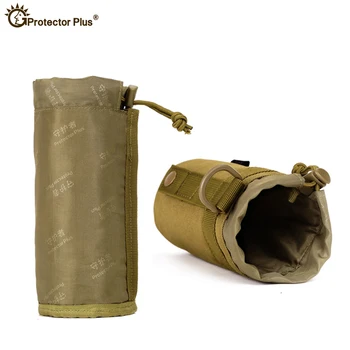 Военна тактическа система MOLLE Single Water Bottle Climbing Bag Kettle Pouch Army Durable Men Travel Water Bag for Hiking