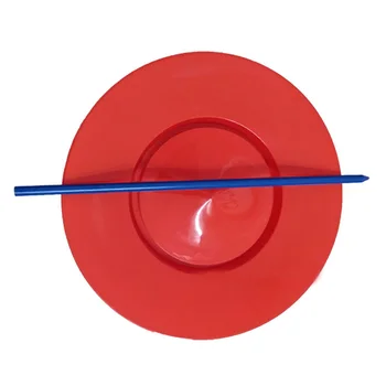 6 Комплекта Пластмасови Въртящата Плоча Жонглиране Подпори Инструменти За Продуктивност Децата Практикуват Умения За Баланс Играчка Къща Открито В Градината