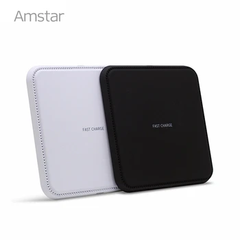 Amstar Ultra-thin Wireless Charger For iPhone 11 Pro Max XR XS X Samsung S20 + Fast wireless charger Qi Wireless Charging Pad