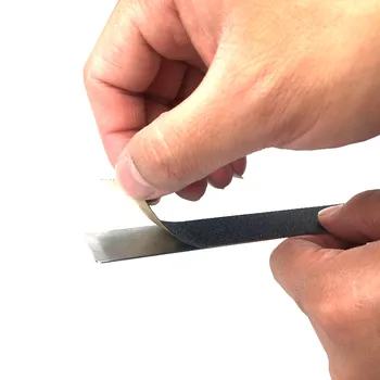 100шт професионални удаляемые подложки пилочки за нокти с метална дръжка 1бр нова пила за нокти 100/180 буфер UV гел лак файл шкурка