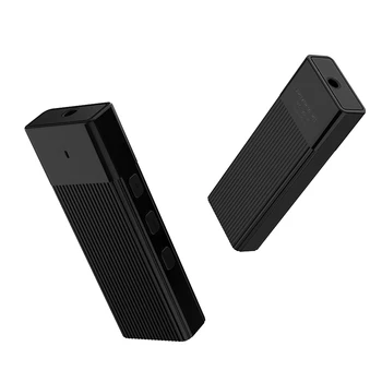 Bluetooth 5.0 ABS мини показател универсален безжичен усилвател за слушалки аудио портативен черно домашен музикален подобрители мощен