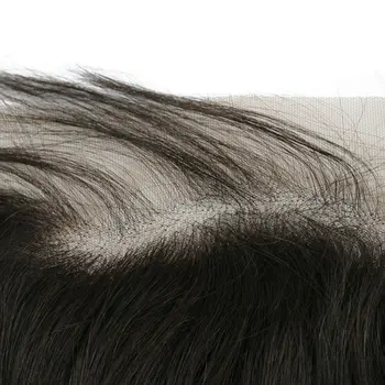 [Berrys Fashion] 13x6 Дантела Frontal бразилски девствени косата свободна част от естествената линия на растеж на косата с детски косата в естествен цвят 10-20 см