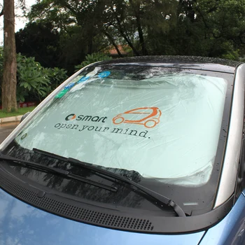 Предното стъкло на колата на сенника за Smart Fortwo Forfour 453 451 450 Crossblade Roadster City Cabrio City-Coupe предния прозорец чадър