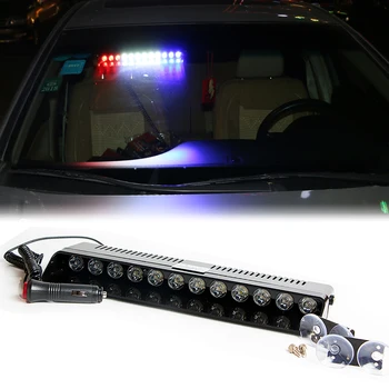 Castaleca Vehicle 12 led Police Strobe Lights три възможности за дистанционно управление супер ярки led сигнал от мигаща светлина кола