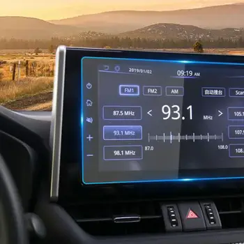 GPS навигация закалено стъкло протектор на екрана на автомобила централен екран за управление защитно фолио за Toyota RAV4 РАВ 4 2019 2020